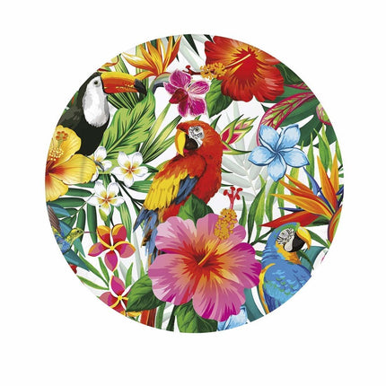 Hawaii Borden 23cm 6st van Fiestas Guirca koop je bij Partywinkel