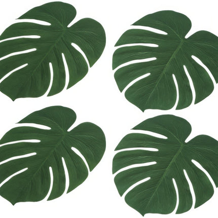 Hawaii Decoratie Palmblad 34cm 4st van Fiestas Guirca koop je bij Partywinkel