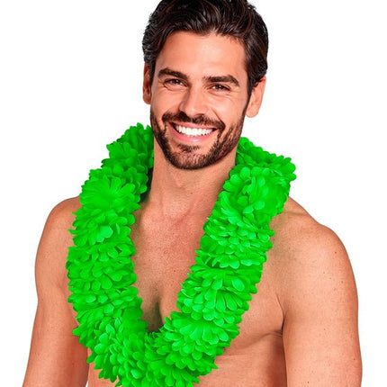 Hawaii Krans Groen van Widmann koop je bij Partywinkel