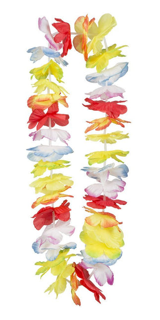 Hawaii Krans Set Deluxe 4 delig van Boland koop je bij Partywinkel