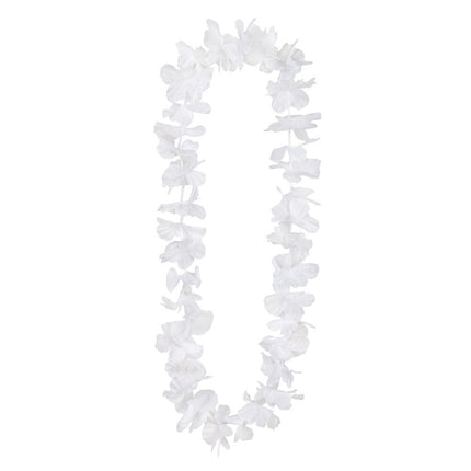 Hawaii Krans Wit van Boland koop je bij Partywinkel