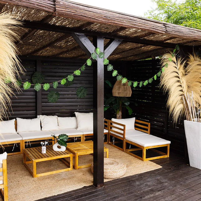 Hawaii Slinger Groen Palmbladeren 4m van Boland koop je bij Partywinkel