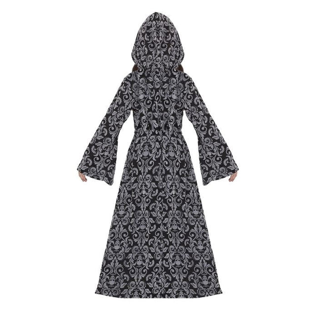 Heks Halloween Kostuum Meisje Doodshoofd van Fiestas Guirca koop je bij Partywinkel