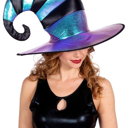 Paars Zwarte Heksenhoed van Wilbers & Wilbers koop je bij Partywinkel