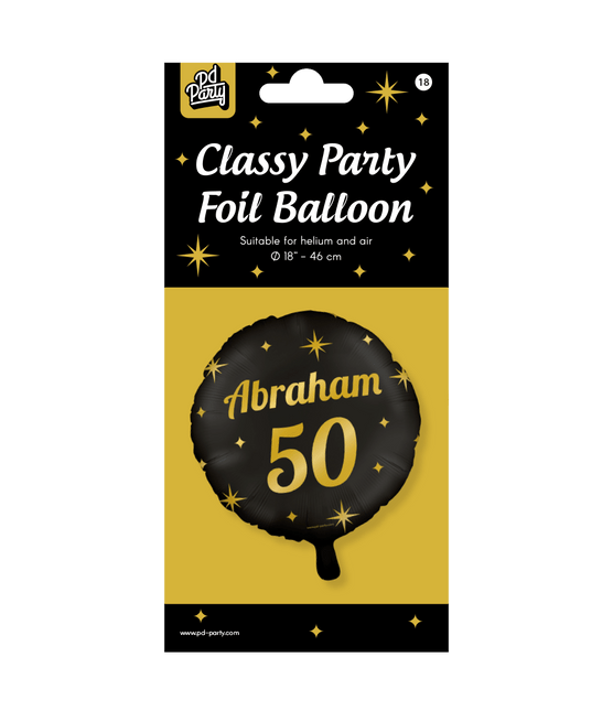 Helium Ballon Abraham Leeg 30cm van Paper Dreams koop je bij Partywinkel