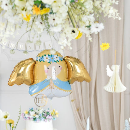Helium Ballon Engel Leeg 77cm van Partydeco koop je bij Partywinkel