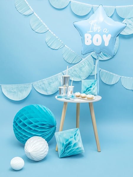Helium Ballon Hart It'S A Boy Leeg 48cm van Partydeco koop je bij Partywinkel