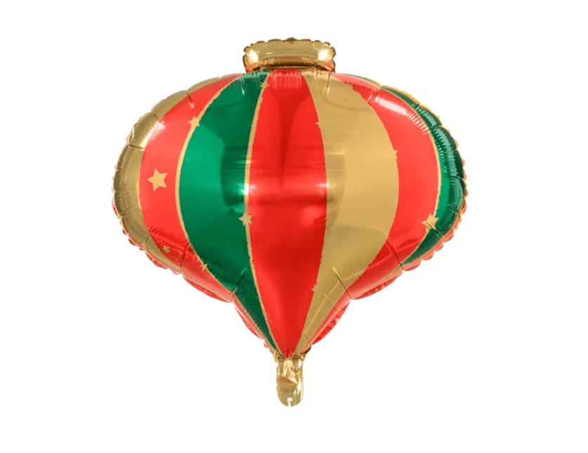 Helium Ballon Kerstbal Leeg 51cm van Partydeco koop je bij Partywinkel