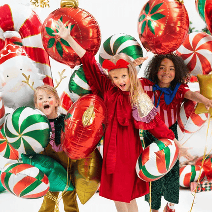 Helium Ballon Kerstman Leeg 70cm van Partydeco koop je bij Partywinkel