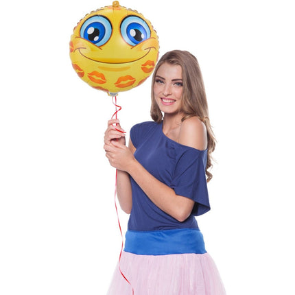Helium Ballon Kusjes 43cm leeg van Folat koop je bij Partywinkel