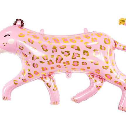 Helium Ballon Luipaard Leeg 1,14m van Partydeco koop je bij Partywinkel