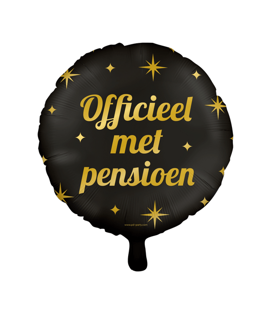 Helium Ballon Pensioen Leeg 30cm van Paper Dreams koop je bij Partywinkel