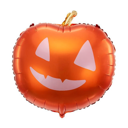 Helium Ballon Pompoen Leeg 40cm van Partydeco koop je bij Partywinkel