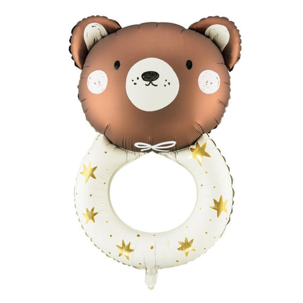 Helium Ballon Rammelaar Beer Leeg 67cm van Partydeco koop je bij Partywinkel