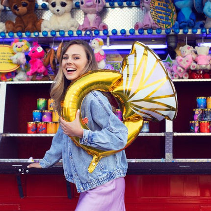 Helium Ballon Ring Leeg 95cm van Partydeco koop je bij Partywinkel