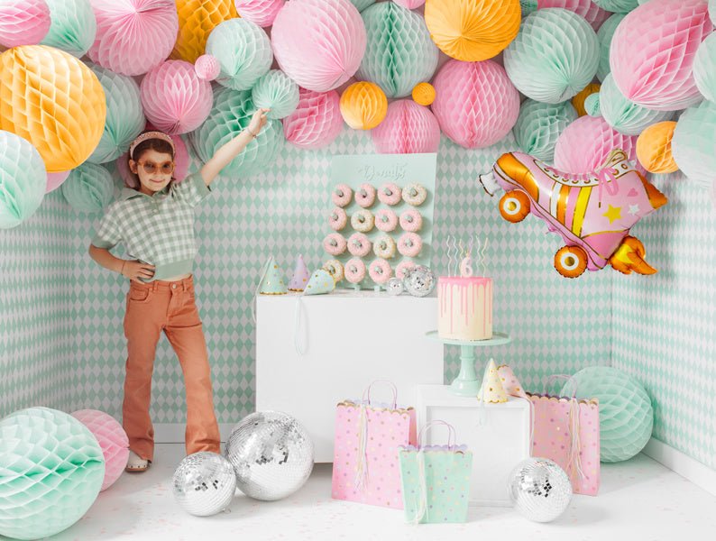 Helium Ballon Rolschaatsen Leeg 74cm van Partydeco koop je bij Partywinkel