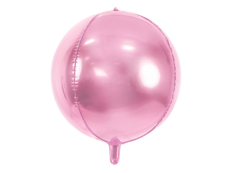 Helium Ballon Rond Lichtroze Leeg 40cm van Partydeco koop je bij Partywinkel