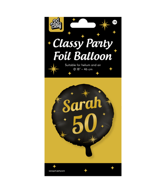 Helium Ballon Sarah Leeg 30cm van Paper Dreams koop je bij Partywinkel