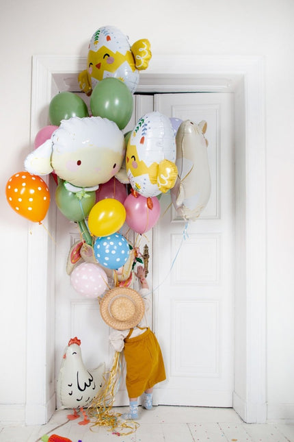 Helium Ballon Schaap Leeg 67cm van Partydeco koop je bij Partywinkel