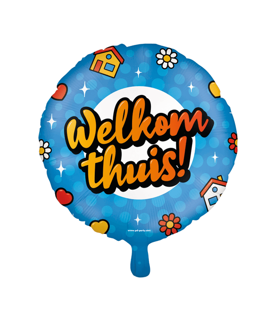 Helium Ballon Welkom Thuis Leeg 30cm van Paper Dreams koop je bij Partywinkel