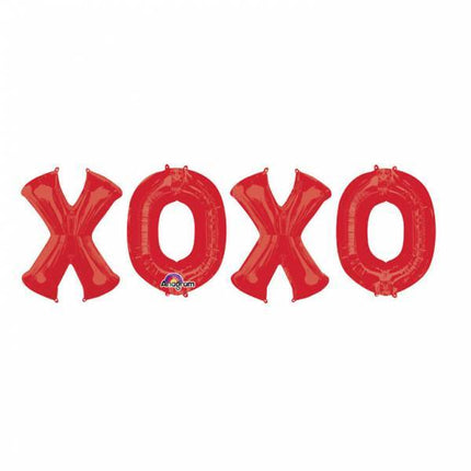 Helium Ballon xoxo Set 95cm leeg van Riethmueller koop je bij Partywinkel