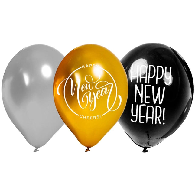 Helium Tank Happy New Year 18 delig van Folat koop je bij Partywinkel