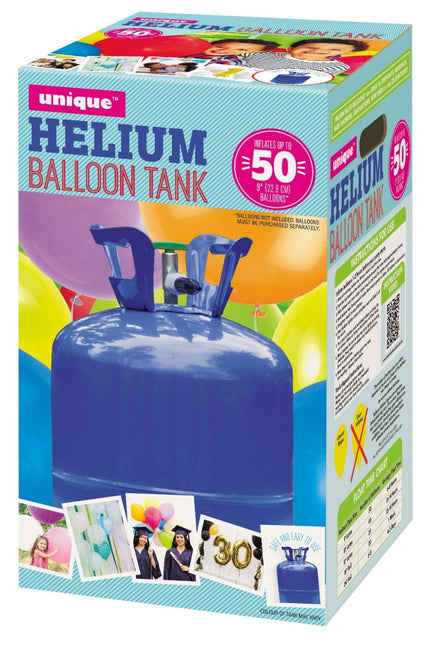 Helium Tank met 150 Ballonnen en Lint van Partywinkel koop je bij Partywinkel