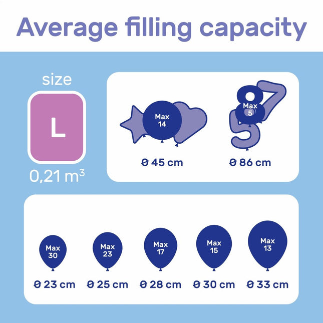 Helium Tank met 30 Ballonnen en Lint van Partywinkel koop je bij Partywinkel