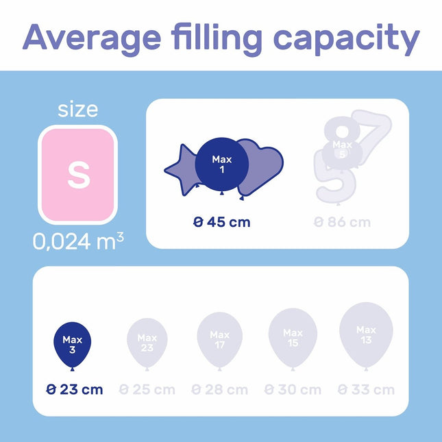 Helium Tank Voor 45cm Folie Ballon van Folat koop je bij Partywinkel