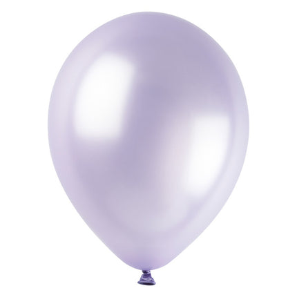Laventelinsävyiset helmi-ilmapallot, 30 cm, 50 kpl