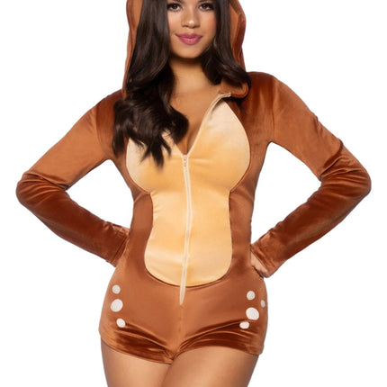 Hert Kostuum Bodysuit Leg Avenue van Leg Avenue koop je bij Partywinkel