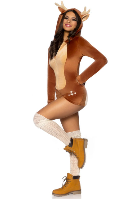 Hert Kostuum Bodysuit Leg Avenue van Leg Avenue koop je bij Partywinkel
