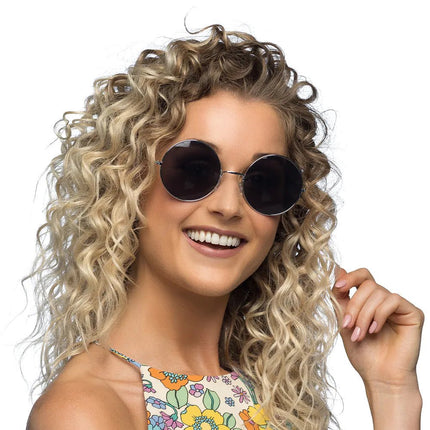 Hippie 60S Bril Grijs Xl van Boland koop je bij Partywinkel