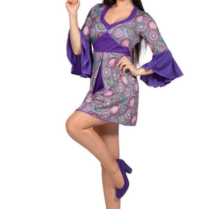 Hippie Jurk Paars van Wilbers & Wilbers koop je bij Partywinkel