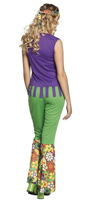 Hippie Kostuum Dames Woodstock M van Boland koop je bij Partywinkel