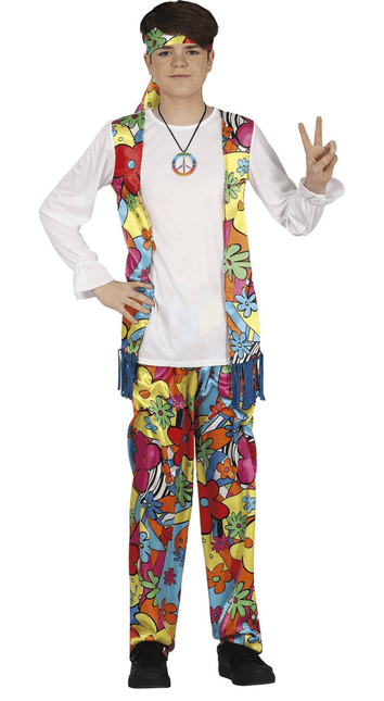 Hippie Kostuum Jongens 14/16 jaar van Fiestas Guirca koop je bij Partywinkel