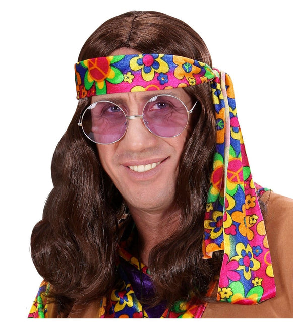 Hippie Pruik Bruin van Widmann koop je bij Partywinkel