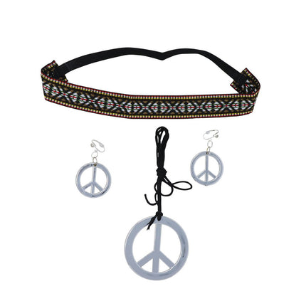 Hippie Set Peace 3 delig van Fiestas Guirca koop je bij Partywinkel