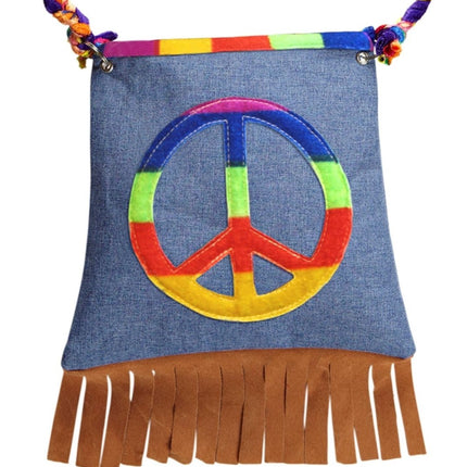 Hippie Tas Peace van Widmann koop je bij Partywinkel