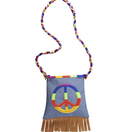 Hippie Tas Peace van Widmann koop je bij Partywinkel