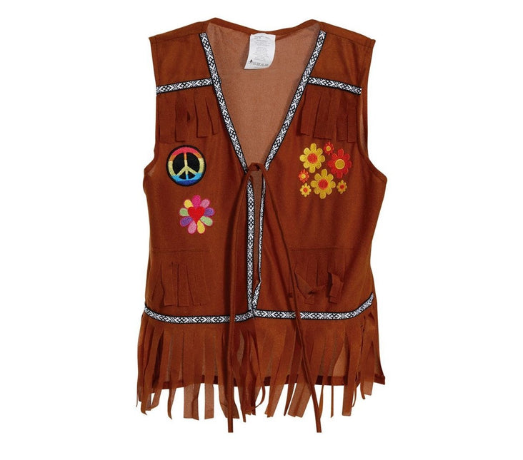 Hippie Vest M van Fiestas Guirca koop je bij Partywinkel