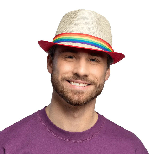 Hoed Regenboog Pride van Boland koop je bij Partywinkel