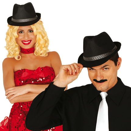 Hoed Zwart Gestreept van Fiestas Guirca koop je bij Partywinkel