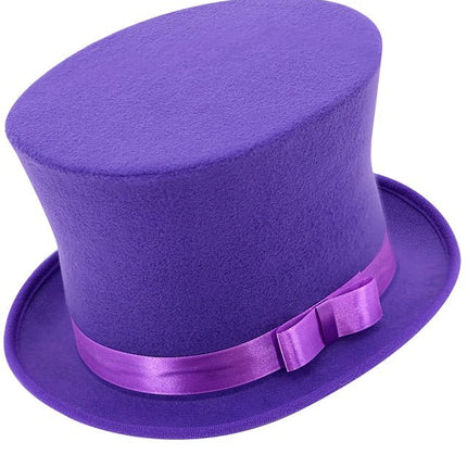 Hoge Hoed Paars van Widmann koop je bij Partywinkel
