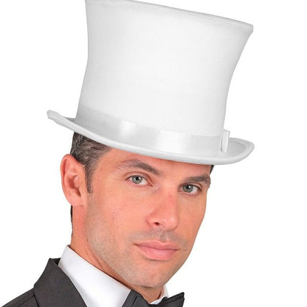 Hoge Hoed Wit van Widmann koop je bij Partywinkel