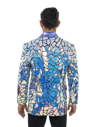 Holografisch Colbert Heren van CHAKS koop je bij Partywinkel