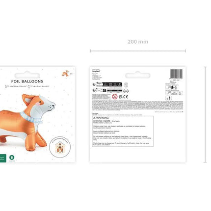 Hond Ballon 88cm van Partydeco koop je bij Partywinkel