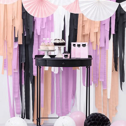 Honeycomb Bal Zwart 30cm van Partydeco koop je bij Partywinkel