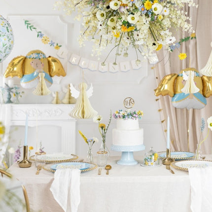 Honeycomb Engel 24cm van Partydeco koop je bij Partywinkel