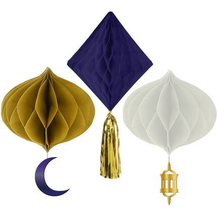 Eid Mubarak Honeycombs 3st van Folat koop je bij Partywinkel